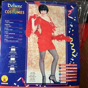 Flapper girl Halloween costume size S